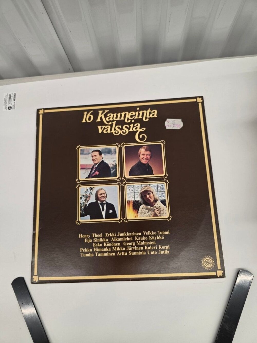16 Kauneinta valssia LP Compilation Record PSO Finnish Waltz 33 RPM